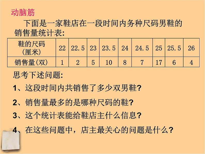 北京课改初中数学七下《9.6众数》PPT课件 (1)02