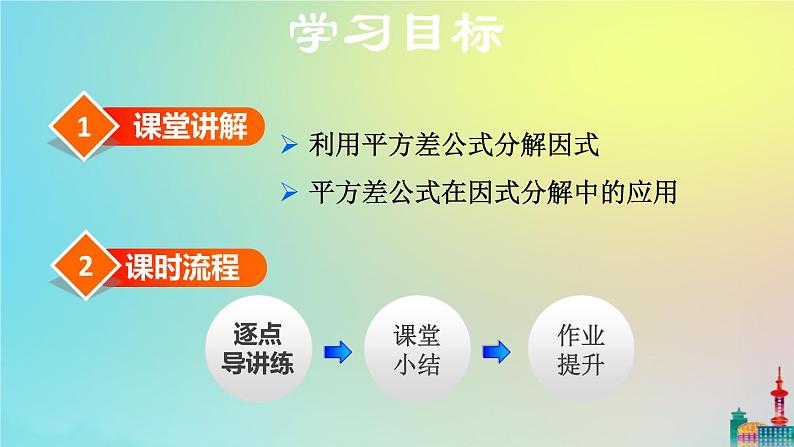 沪科版七年级下册数学  公式法——平方差公式教学课件ppt第2页