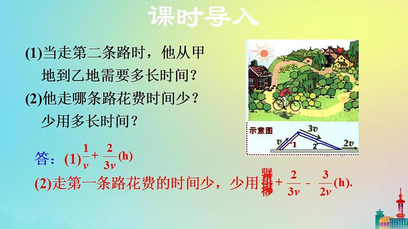 沪科版七年级下册数学  分式的通分教学课件ppt04