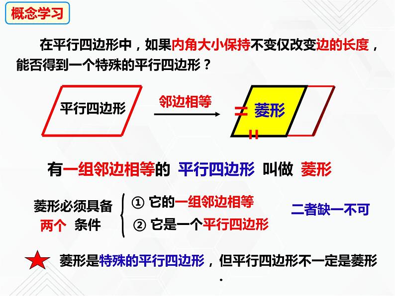 八年级数学下册沪科版 19.3.3 菱形的性质（课件）05