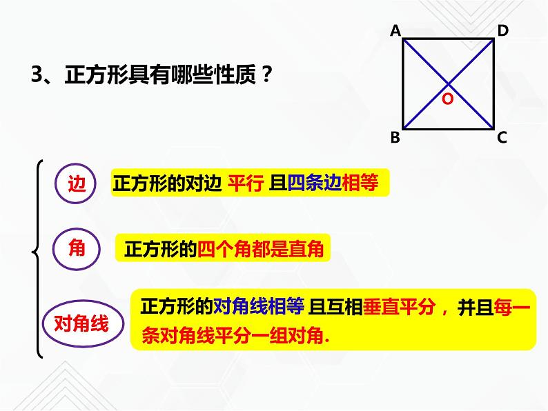 八年级数学下册沪科版 19.3.6 正方形的判定（课件）03