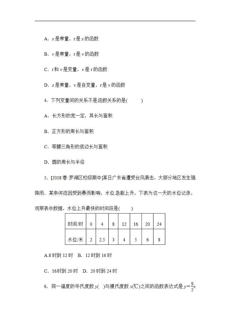 2020华师大版八年级数学下册17.1 变量与函数-课件+练习 (4份打包)02