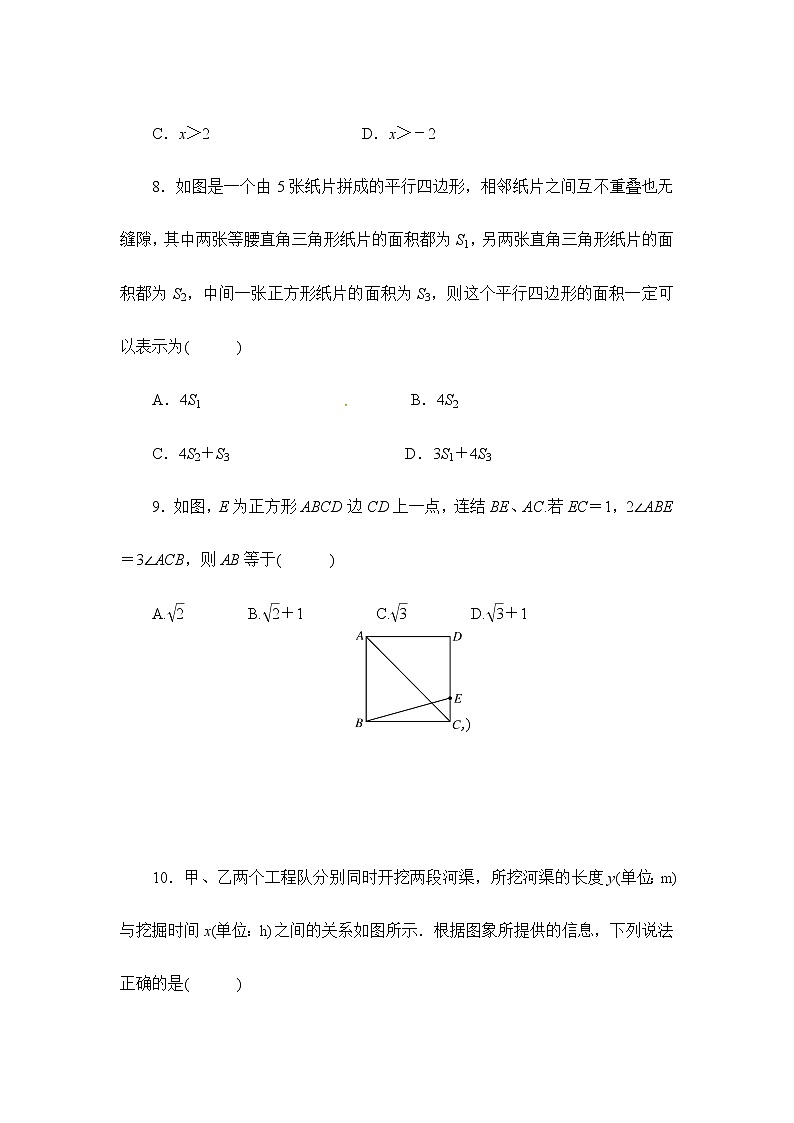 2020华师大版八年级数学下册期末质量评估试卷03