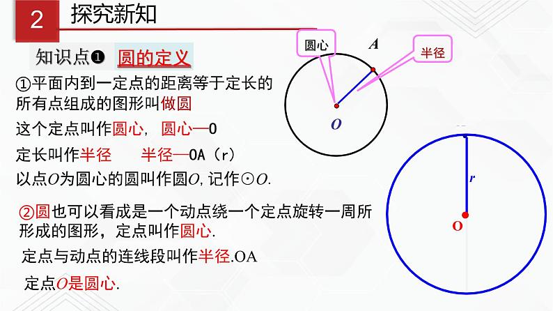 湘教版2020-2021学年九年级数学下册教学教学PPT 2.1 圆的对称性03