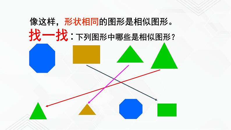 2020-2021学年九年级数学下册苏科版 专题6.3 相似图形（备课堂）ppt课件06