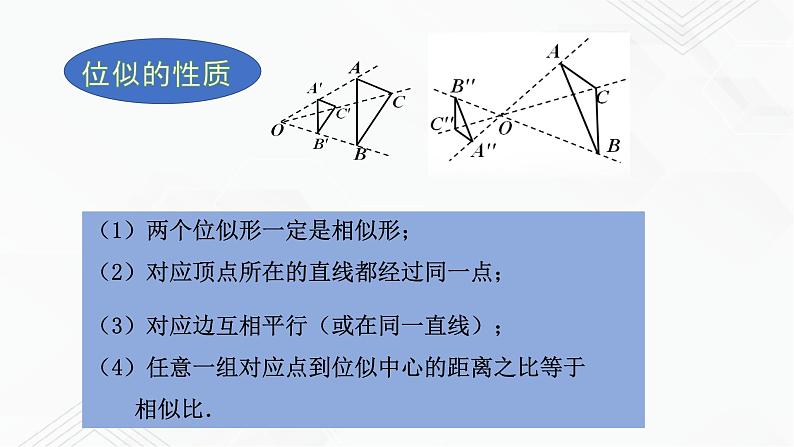 2020-2021学年九年级数学下册苏科版 专题6.6 图形的位似（备课堂）ppt课件05