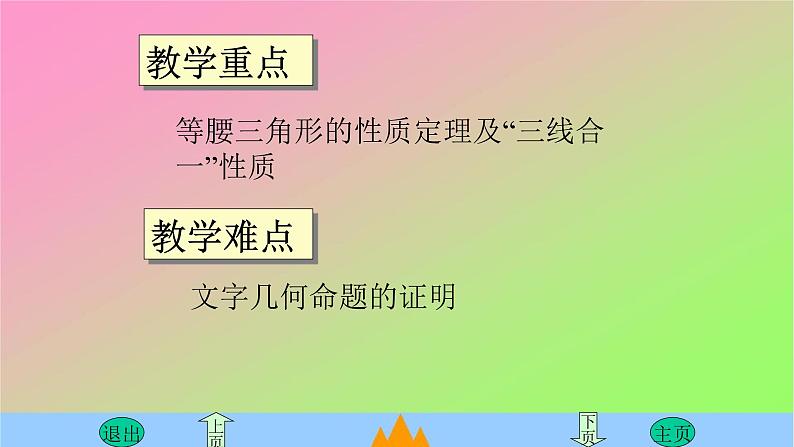 八年级上数学课件- 13-3-1 等腰三角形  课件（共44张PPT）_人教新课标第3页