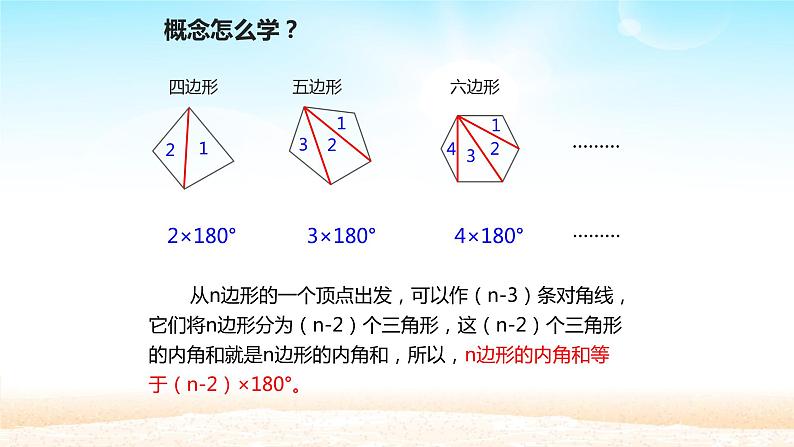 八年级上数学课件- 11-3-2 多边形及其内角和  课件（共17张PPT）_人教新课标06