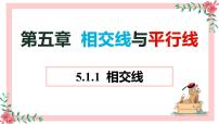 数学七年级下册第五章 相交线与平行线5.1 相交线5.1.1 相交线完美版ppt课件