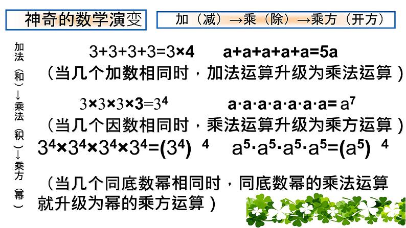 八年级上数学课件- 14-1-2  幂的乘方  课件（共19张PPT）_人教新课标第3页