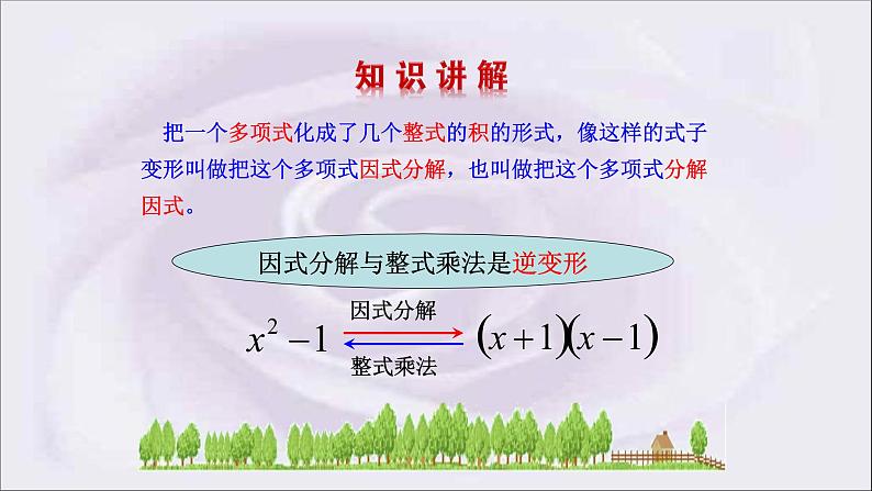 八年级上数学课件- 14-3-1  提公因式法  课件（共20张PPT）_人教新课标第5页