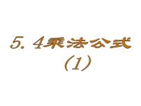 数学八年级上册14.2 乘法公式综合与测试完美版ppt课件