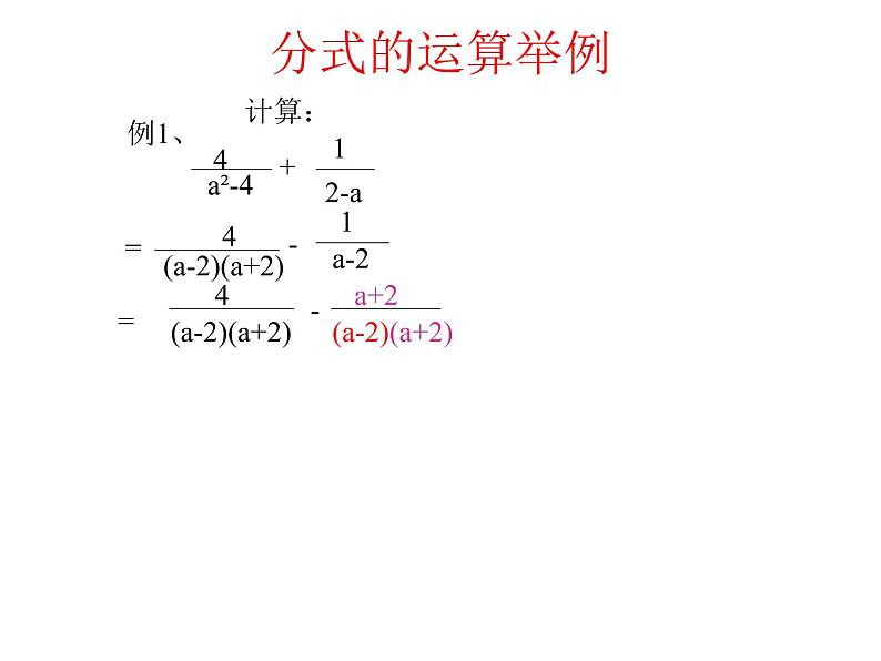 八年级上数学课件八年级上册数学课件《分式的运算》  人教新课标  (13)_人教新课标05