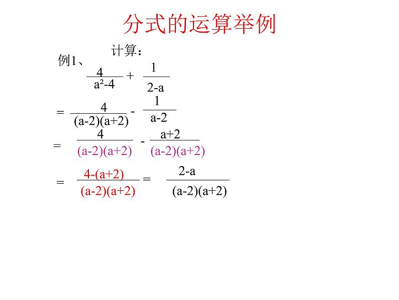 八年级上数学课件八年级上册数学课件《分式的运算》  人教新课标  (13)_人教新课标06