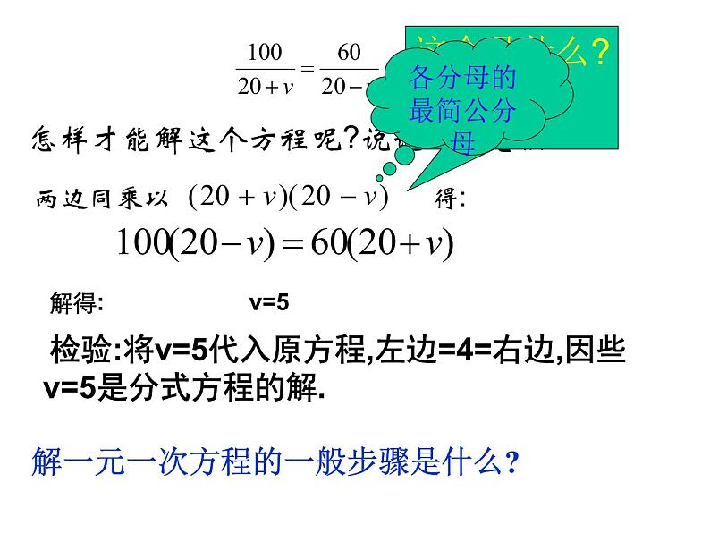 八年级上数学课件八年级上册数学课件《分式方程》  人教新课标 (5)_人教新课标04