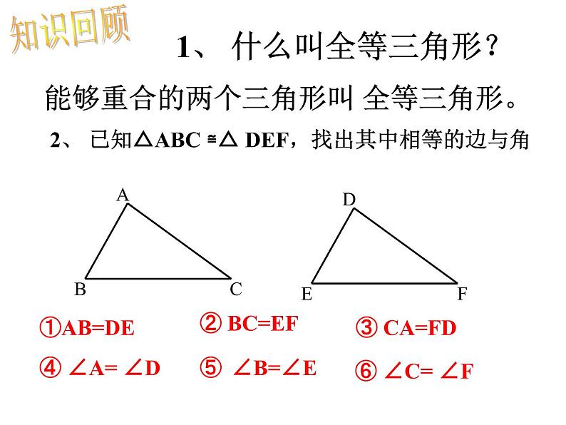 八年级上数学课件八年级上册数学课件《全等三角形的判定》  人教新课标   (15)_人教新课标02