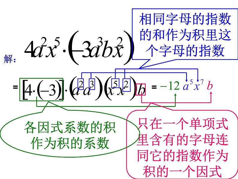 八年级上数学课件八年级上册数学课件《整式的乘法》  人教新课标  (6)_人教新课标第5页