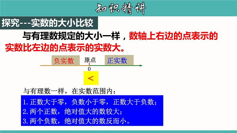 6.3.3 实数的大小比较七年级数学下册教材配套教学课件（人教版）08