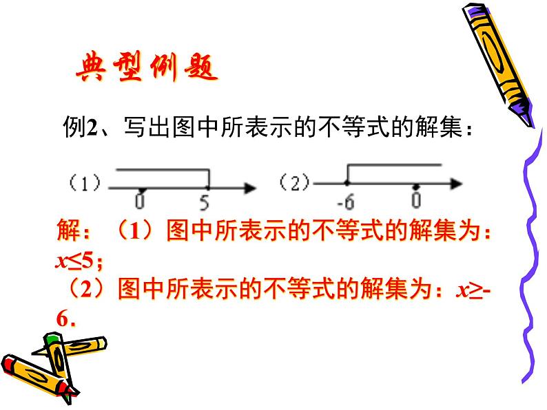 初中数学苏科版七年级下册第11章11.2 不等式的解集课件06