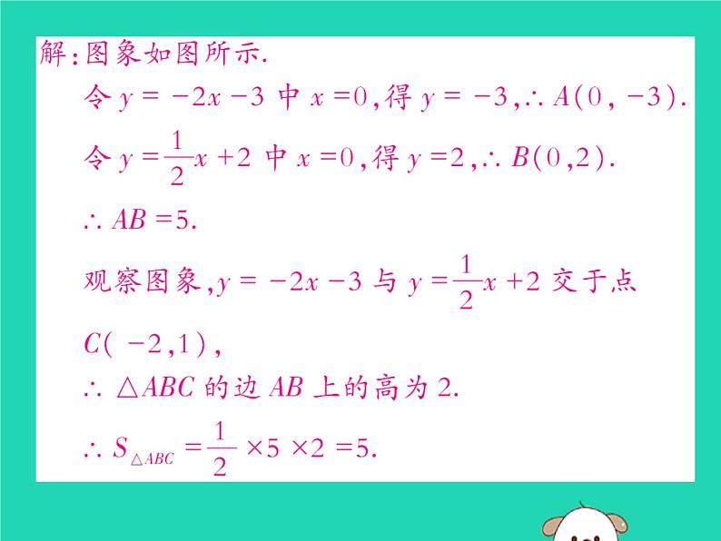 八年级数学下册第17章《函数及其图象》第3课时一次函数的图象（二）课件07