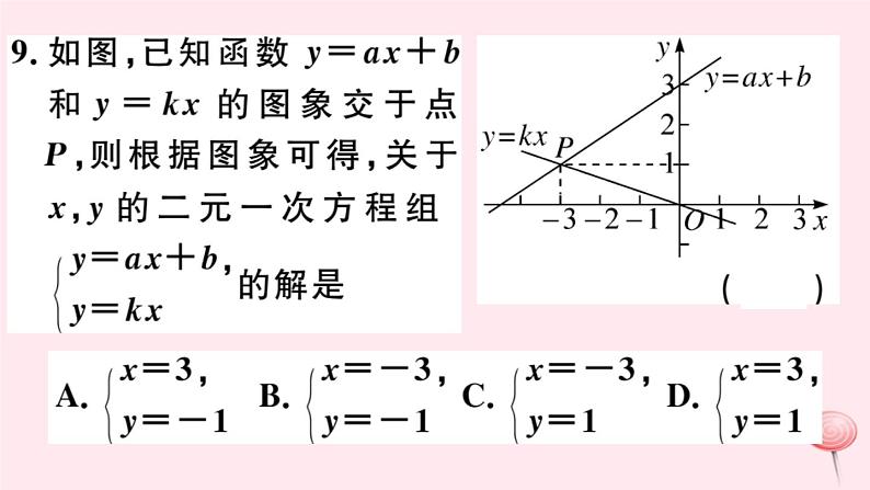 八年级数学下册第17章函数及其图象本章热点专练课件08