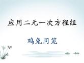 八年级上册数学课件《应用二元一次方程组—鸡兔同笼》 (3)_北师大版
