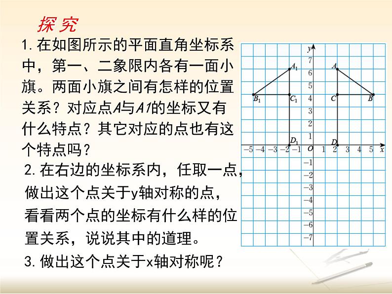 八年级上册数学课件《轴对称与坐标变化》 (3)_北师大版02