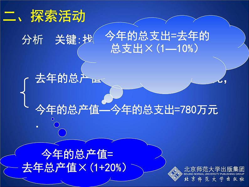 八年级上册数学课件《应用二元一次方程组—增收节支》(7)_北师大版06