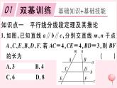 八年级数学下册第19章四边形19-2平行四边形第4课时三角形的中位线习题课件