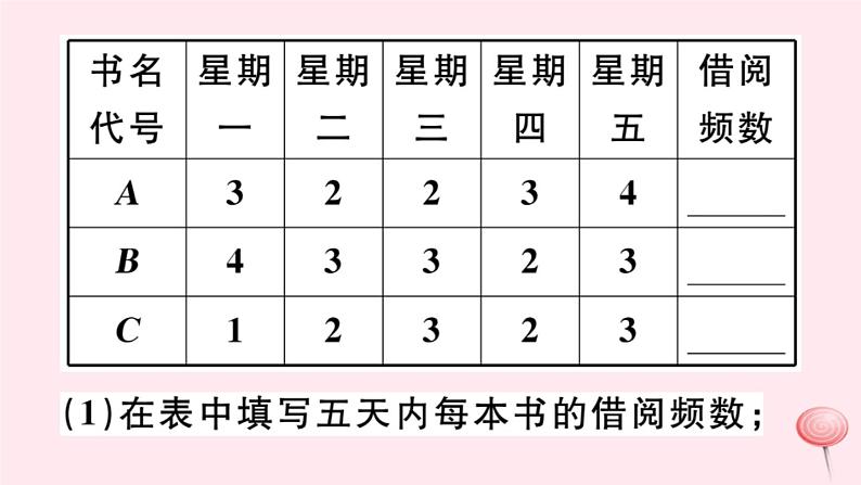 八年级数学下册第20章数据的初步分析20-1数据的频数分布习题课件07