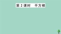 北师大版八年级上册2 平方根优质作业课件ppt