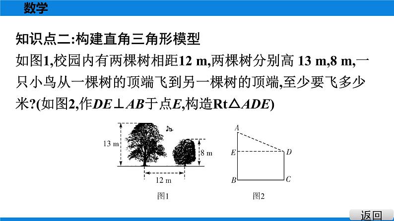 人教版八年级数学下册课堂教本 第十七章　勾股定理 试卷课件06