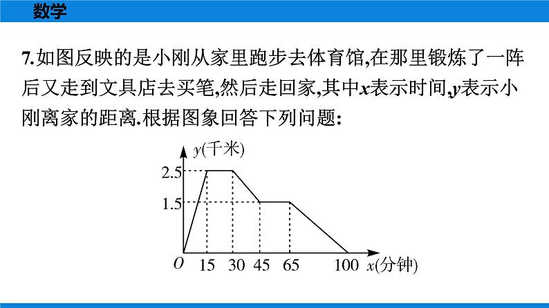 人教版八年级数学下册课时作业 第十九章　一次函数 试卷练习课件08