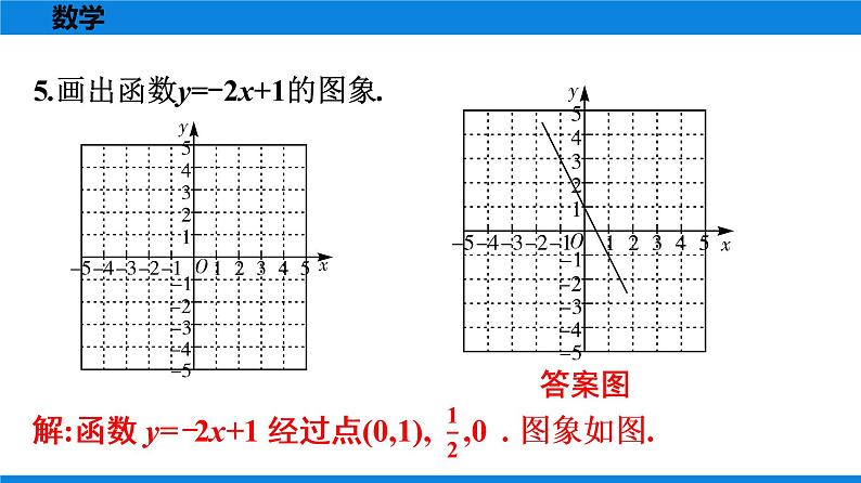 人教版八年级数学下册课时作业 第十九章　一次函数 试卷练习课件03