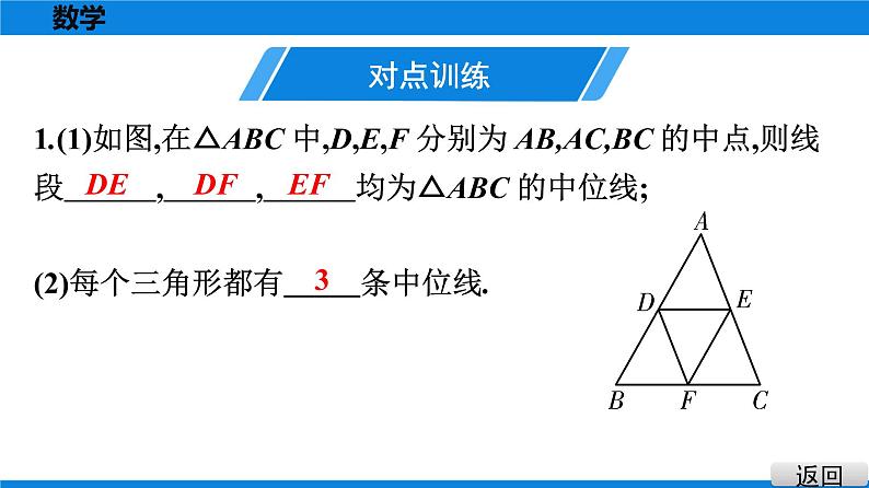 人教版八年级数学下册课堂教本 第十八章　平行四边形 试卷课件04