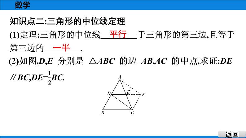 人教版八年级数学下册课堂教本 第十八章　平行四边形 试卷课件05