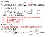 初中數(shù)學(xué)蘇科版八年級下冊第12章 二次根式的復(fù)習(xí)課件