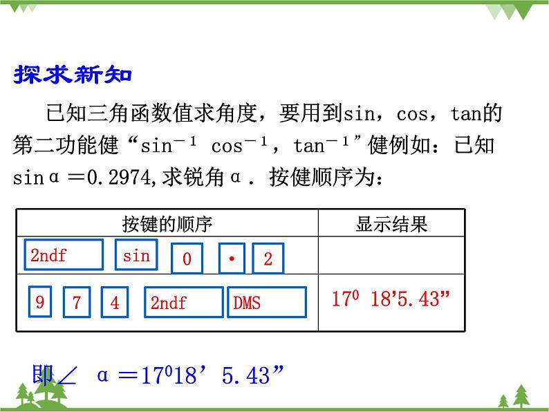 （浙教版）九年级数学下册 同步备课系列专题1.2 锐角三角函数的计算（第1课时）（课件+作业）07