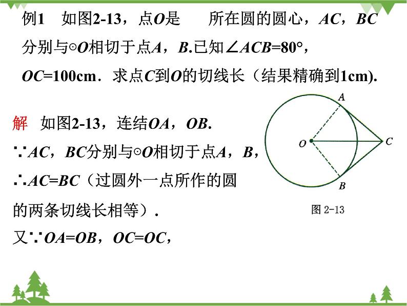 （浙教版）九年级数学下册 同步备课系列专题2.2 切线长定理（课件+作业）07