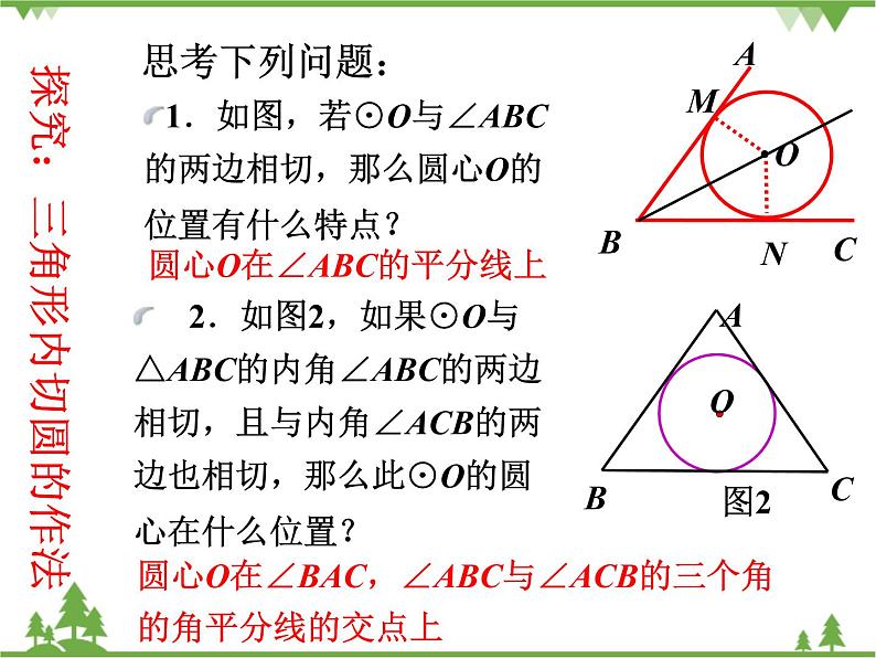 （浙教版）九年级数学下册 同步备课系列专题2.3 三角形的内切圆（课件+作业）04