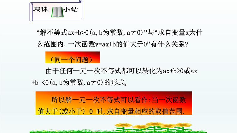 八年级下数学课件：19-2-3 一次函数与方程、不等式  （共18张PPT）_人教新课标05