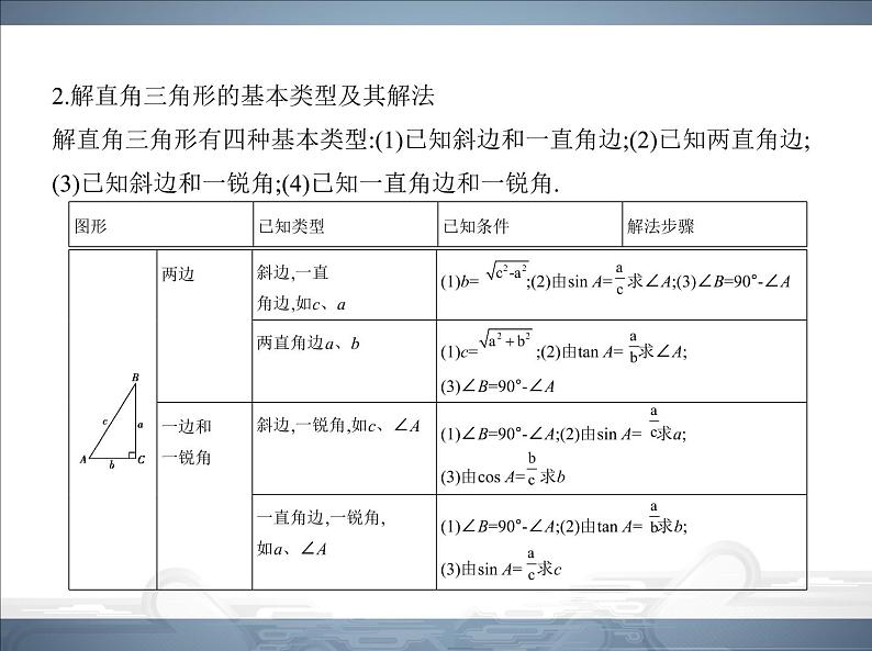 2021北师大版九年级数学下册课件：第一章4解直角三角形(共52张PPT)03