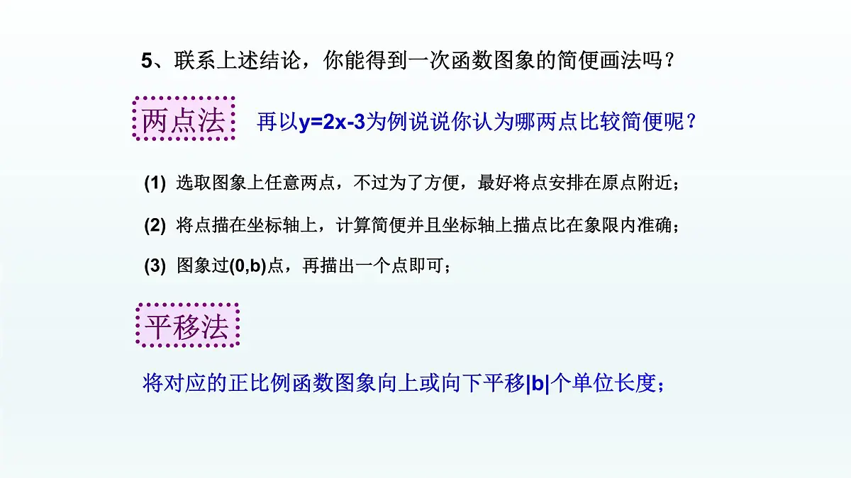 八年级下数学课件：19-2-2 一次函数——一次函数的图像和性质 （共17张PPT）2_人教新课标第6页