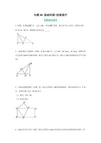 专题01 化动为静，破解三角形中的动态问题2020-2021学年八年级数学寒假辅导讲义（人教版）