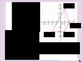 八年级数学上册教材回归（1）用坐标平面内点的坐标求图形面积习题课件（新版）沪科版