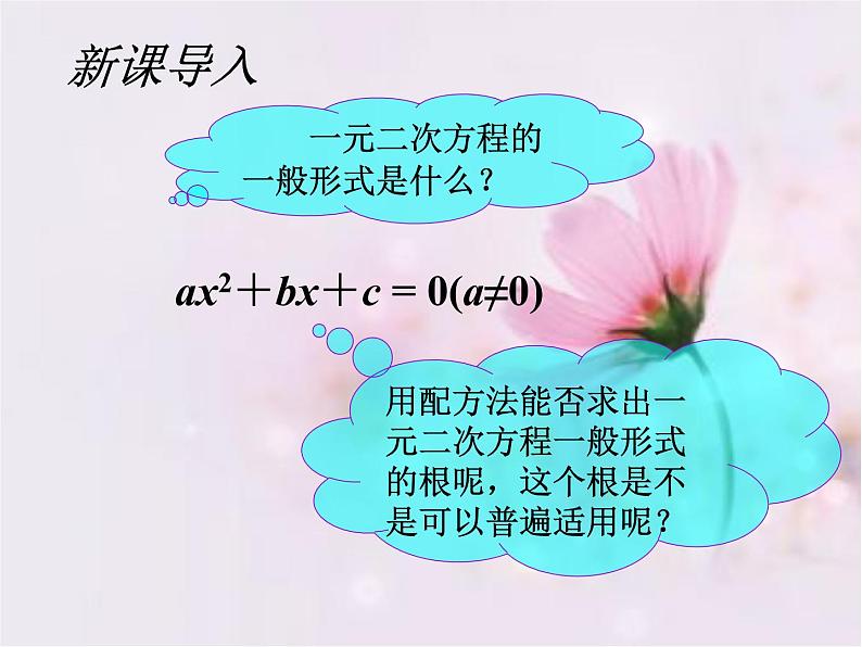 初中 / 数学 / 人教版 / 九年级上册 / 第二十一章 一元二次方程 / 21.2.2公式法 课件03