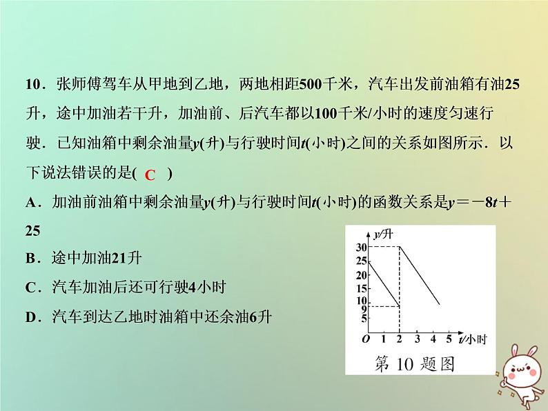 八年级上数学课件期中综合检测卷课件新版沪科版_沪科版07