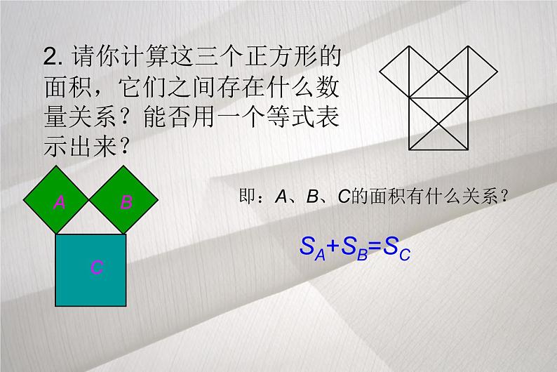 八年级下数学课件八年级下册数学课件《勾股定理》  人教新课标 (1)_人教新课标08