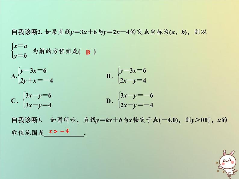 八年级上数学课件第12章一次函数12-3一次函数与二元一次方程课件新版沪科版_沪科版03