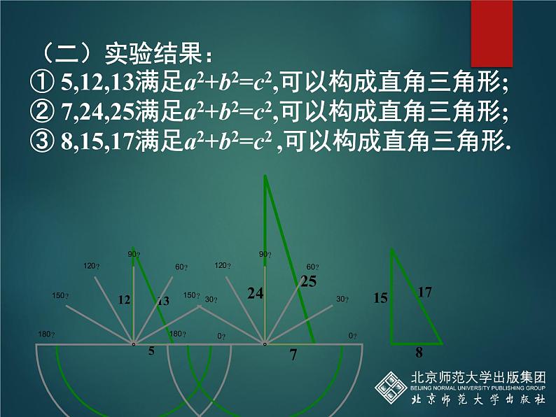 八年级上册数学课件《一定是直角三角形吗》  (1)_北师大版04